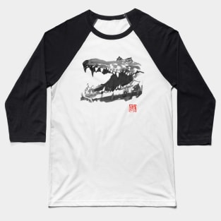 crocodile Baseball T-Shirt